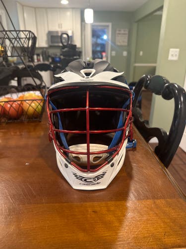 Black Lacrosse Helmet