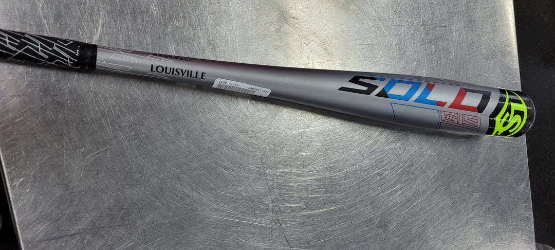 Used Louisville Slugger Solo 619 31" -11 Drop Usa 2 5 8 Barrel Bats