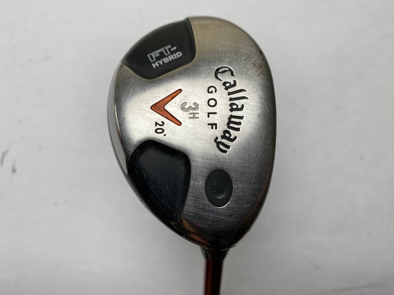 Callaway Fusion FT Hybrid 3 Hybrid 20* Aldila NVS Hybrid 85g Regular Graphite RH