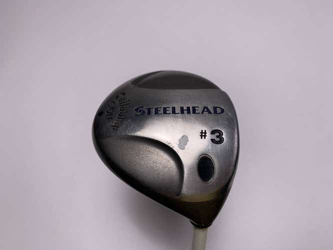 Callaway Steelhead 3 Fairway Wood 15* True Temper Memphis "10" Regular Steel RH