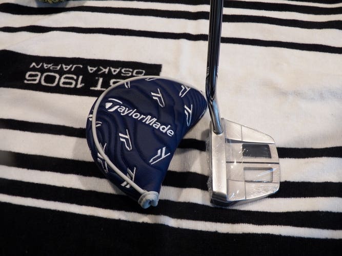 NEW LEFT HAND TAYLORMADE TP HYDROBLAST DUPAGE GOLF PUTTER SINGLE BEND 34