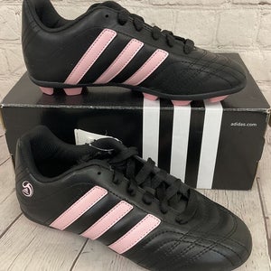 Adidas 096167 Goletto TRX HG J Youth Soccer Cleats Black Vivid Pink White US 2.5