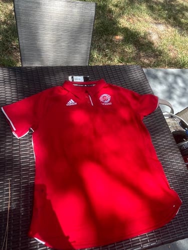 Red New Men's Adidas Shirt