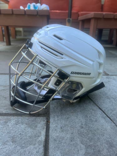 Warrior Fatboy Alpha Pro Complete Box Lacrosse Helmet