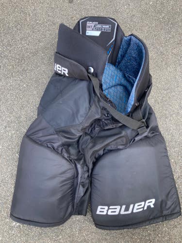 Black Used Intermediate Large Bauer X Hockey Pants