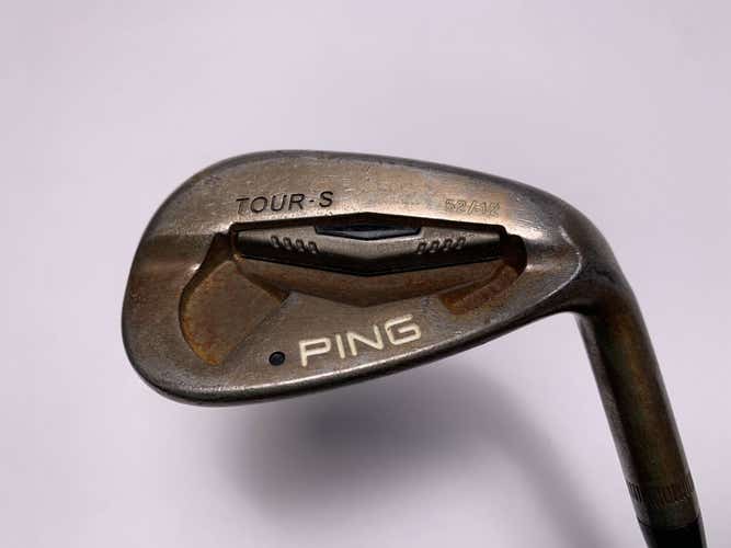 Ping Tour-S Rustique 52* 12 Bounce Black Dot KBS Tour Stiff Steel Mens RH