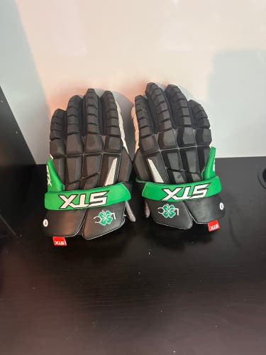 STX Large Surgeon RZR Lacrosse Gloves