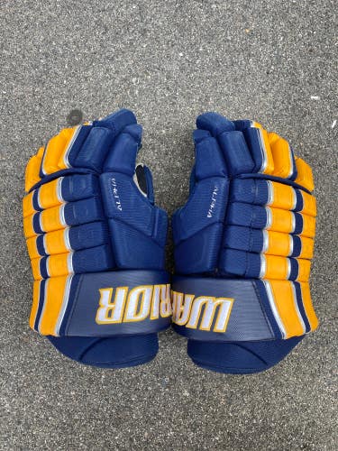 Blue Used Senior Warrior Alpha FR Pro Gloves 13"