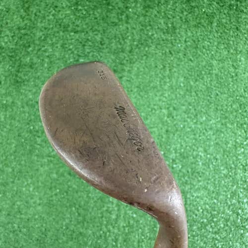 Vintage MacGregor Golf 315 Brass Headed Mallet Putter Original Grip 34.5