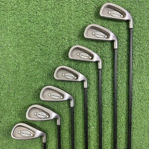 Callaway Big Bertha X-12 Iron Set 3-PW No 6 Iron Regular Flex RCH 96 -1/2”