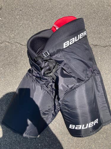 Black Used Senior Large Bauer Nsx Hockey Pants