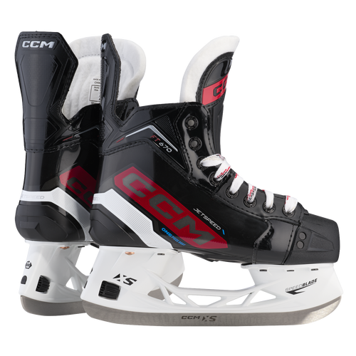 New Senior CCM JetSpeed FT670 Hockey Skates D&R (Regular) Retail Size 9.5