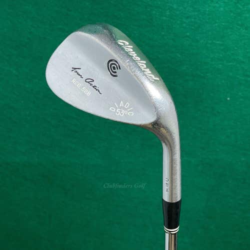 Cleveland Tour Action REG 588 Chrome 53° Diadic Wedge Stepped Steel Wedge Flex