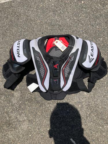 Used Small Junior Easton Synergy HSX Shoulder Pads