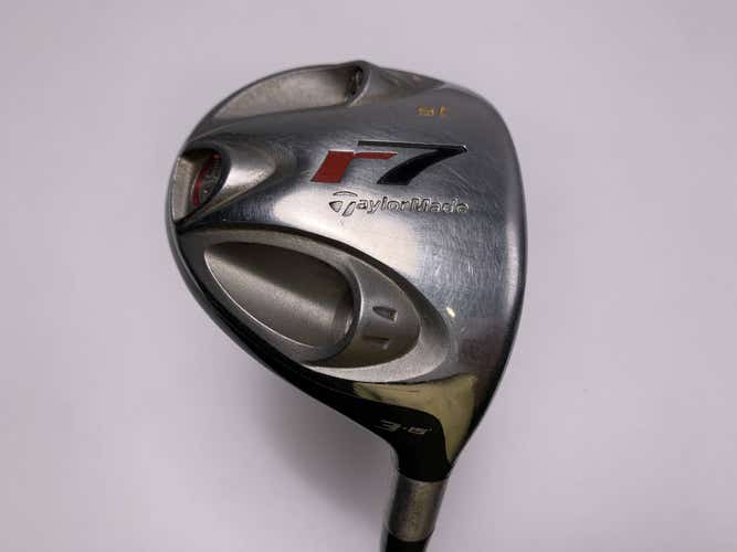 Taylormade R7 Steel 3 Fairway Wood 15* REAX 70g Regular Graphite Mens RH