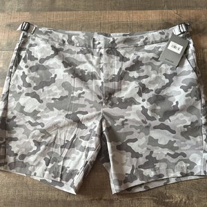 G/Fore Tech Tab 4-Way Stretch Grey Camo Shorts Mens 40 $175