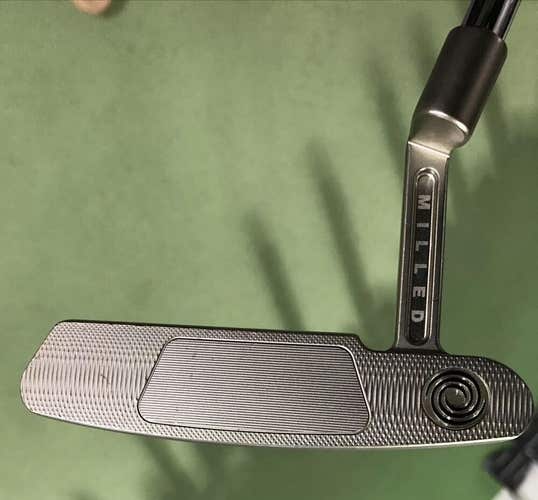 Odyssey Golf Black Series 1 Tungsten Milled Blade Putter Right Hand 35” Lamkin