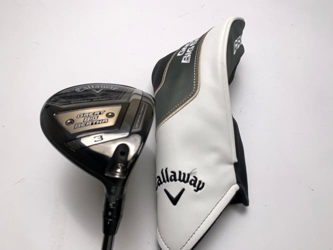 Callaway Great Big Bertha 23 3 Fairway Wood 15* Helium 4F2 Senior RH HC Oversize