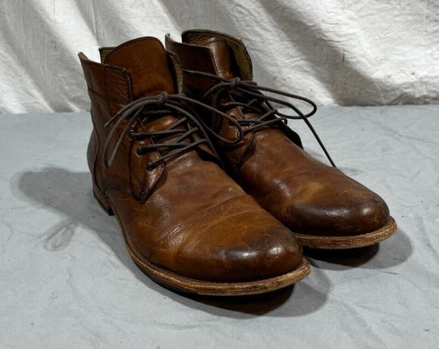 Sutro Alder High-Quality Soft Brown Leather Ankle Boots US Men's 12 GREAT