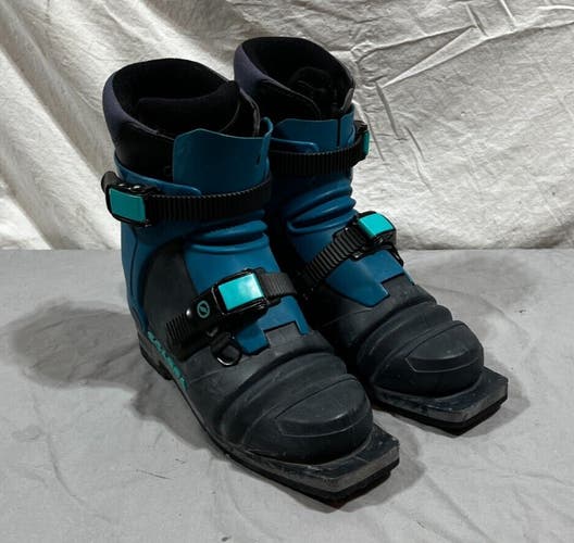 Scarpa High-Quality 2-Strap 3-Pin 75mm Telemark Ski Boots US Men's 9.5 GREAT