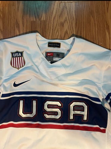 Nike USA Hockey Jersey - Blue Void - Medium