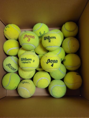 Used Tennis Balls box of 30