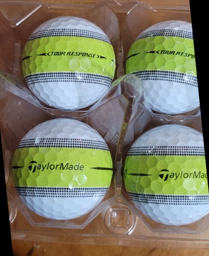 Used TaylorMade New Tour Response Balls 6 Pack