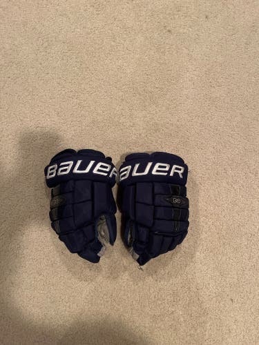 Bauer Nexus Pro Navy Hockey Gloves 13 inch