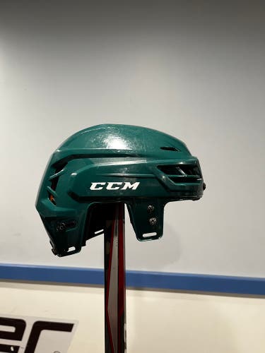 Green CCM Tacks 710 helmet