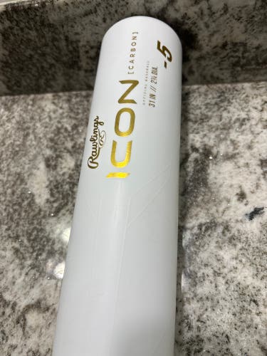 Used 2024 Rawlings USSSA Certified Composite 26 oz 31" ICON Bat