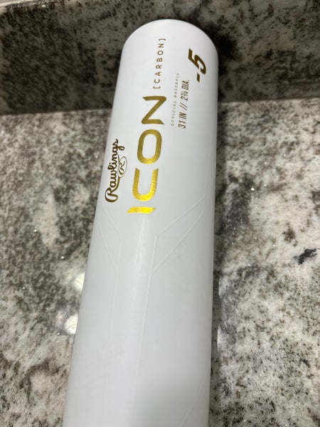 Used 2024 Rawlings USSSA Certified Composite 26 oz 31" ICON Bat