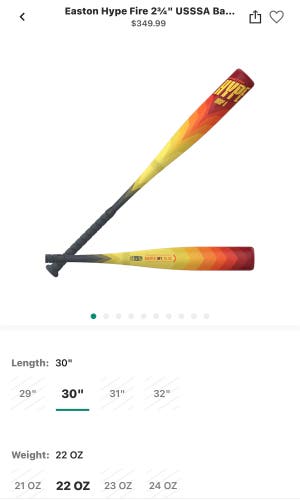 2024 Easton hype fire