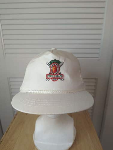 Vintage Pointdexter Golf Corse Myrtle Beach Snapback Hat Yupoong
