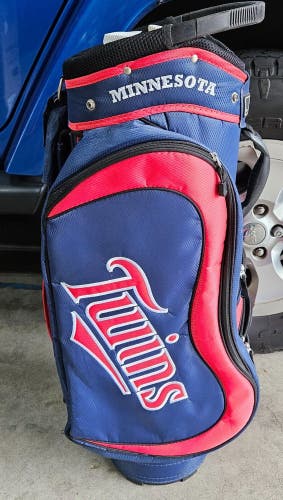 Minnesota Twins MLB Golf Bag Cart 14 Divider Slots