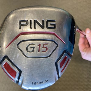 Used Men's Ping G15 Right Handed Driver Regular Flex 12 Loft