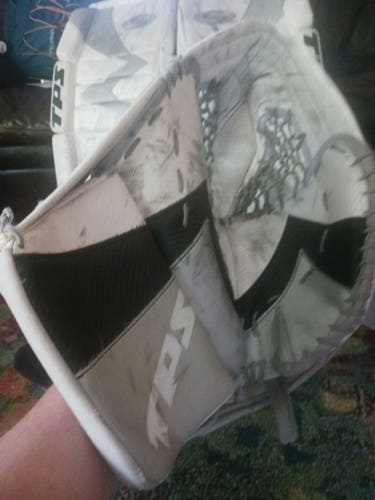 Used TPS Summit blocker and catcher white, silver, black