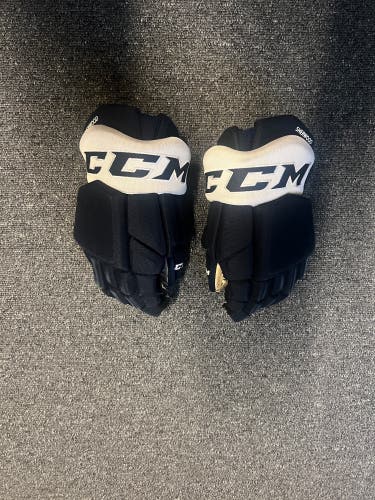 Colorado Avalanche Used CCM HGTKPP Gloves 14" Pro Stock