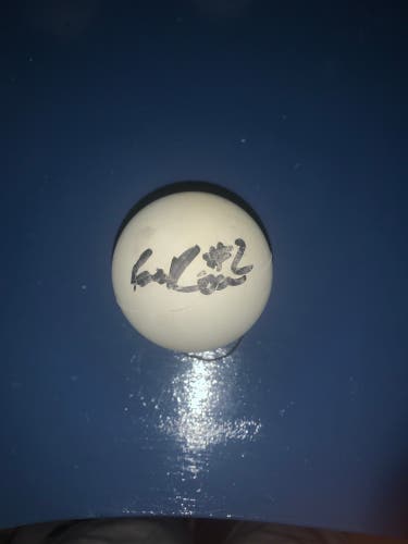 Ben Reeves signed lacrosse ball