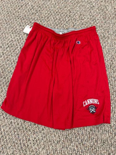 Red New Men's Champion Shorts