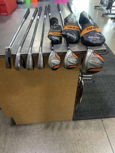 Used Cobra King Jr Golf Set 10-12 7 Piece Junior Package Sets