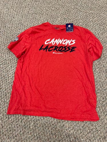 PLL Cannons Red New Men's Champion Shirt