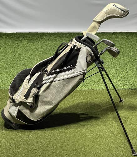 Adams Idea a12 OS Womens Golf Set w/ Bag, Driver, Hybrid, Irons, Putter Graphite