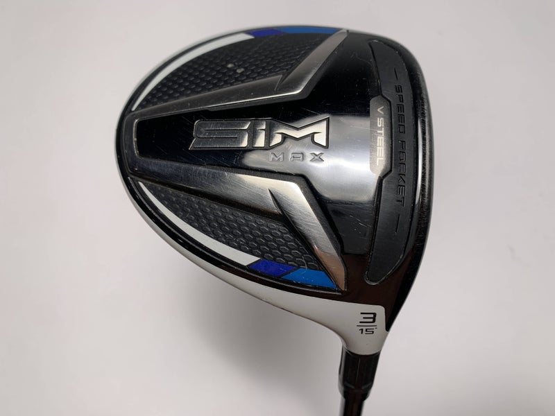 Taylormade SIM MAX 3 & 5 Fairway Wood Set 15* 18* Ventus Blue 6R Regular RH