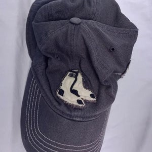 Boston Red Sox Cap gray Unisex 47 Brand Strapback Distressed '01