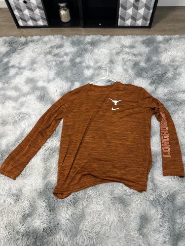 Texas Longhorns Nike Dri-Fit Long Sleeve Shirt