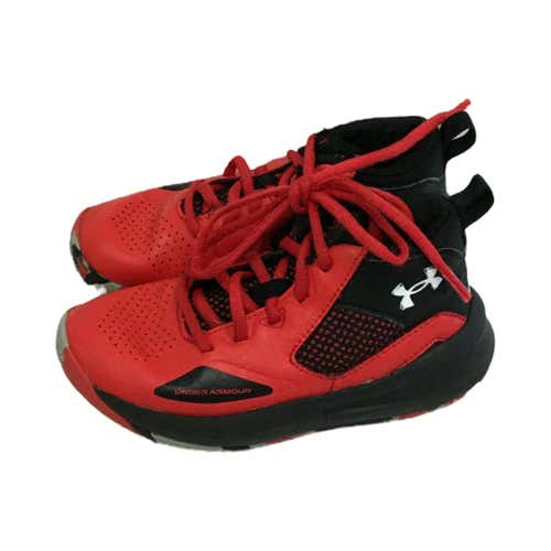 Used Under Armour Lockdown 5 Youth 11 Basketball Shoes