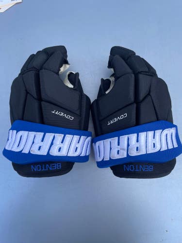 Black Used Senior Warrior Covert Pro Gloves 13" Pro Stock