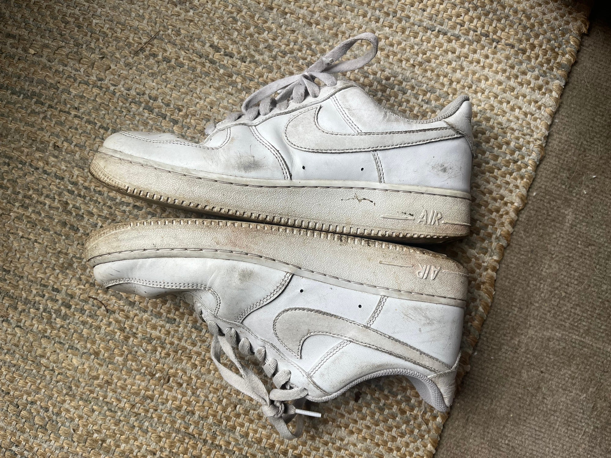 used air force ones size 9
