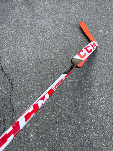 Used Senior CCM EFlex 5.9 Goalie Stick Regular 27" Paddle