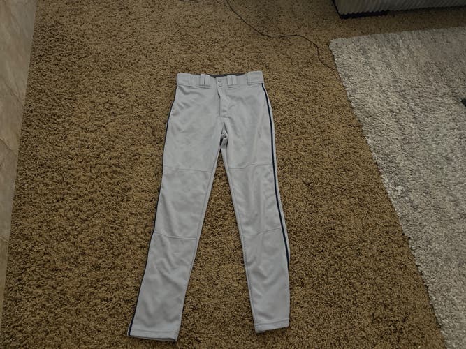 Gray New Medium Easton Game Pants